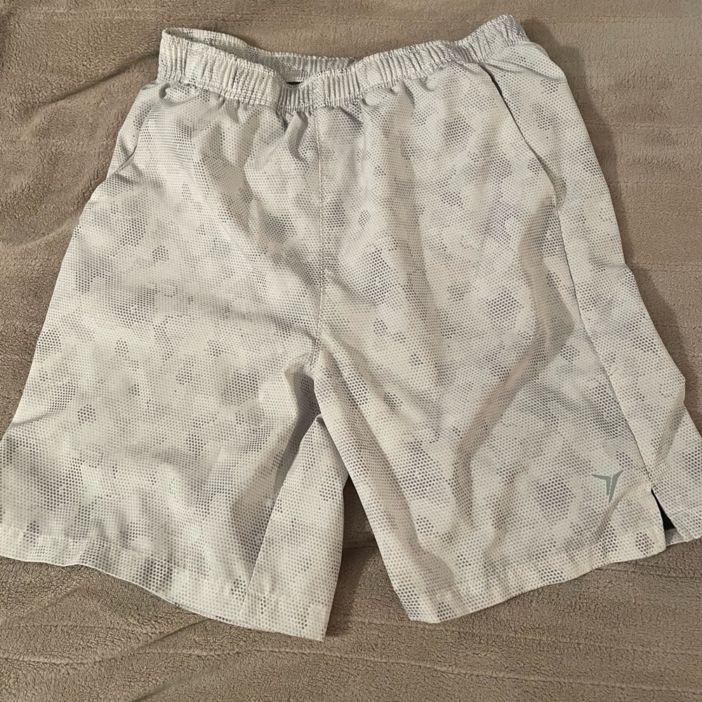Old Navy Active StretchTech Top - Gray and White